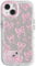 NITITOP Compatible with iPhone 13 Case Cute Mirror Bow Love Heart Pattern for Women Girls Ribbon Design Shockproof Silver Protective Phone Cover - Pink Bow