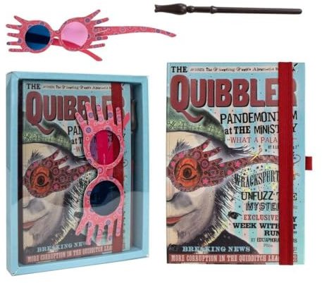 Cerdá- Set de Papeterie Harry Potter Luna Lovegood 18,0 x 22,5 x 2,5 cm (2700001522), Rose