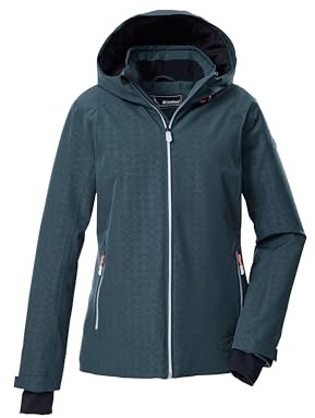 killtec Women's Ksw 33 Wmn Ski Jckt Ski jacket/functional jacket with hood and snow guard