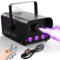 Smoke Machine, 500W Fog Machine with 3 RGB LED and Wireless Remote Control, Smoke Machine with Lights for Party Halloween Christmas Stage Effect Disco