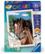 Ravensburger - CreArt Kids 18x24 cm - Numéro d'art - Tendresse - Kit de Peinture par numéros - avec Autocollants - Dès 7 Ans - 25811
