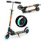 TENBOOM Roller Kinder Scooter 6 Jahre, 2 LED aufleuchten Räder Tretroller Kinder Roller 3 Jahre Mädchen Jungen Klappbar höhenverstellbar hinterradbremse Roller für 3-10 Jahre