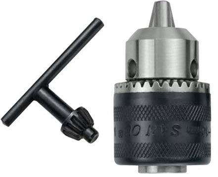 Testa di conversione mandrino per trapano, adattatore per smerigliatrice, mandrino a tre ganasce, struttura in acciaio resistente, installazione rapida, compatibile con smerigliatrice angolare 100 per