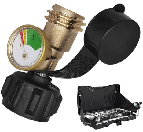 Indicateur De Propane Pour Grill | Manomètre Propane Codes Couleurs - Outil Pour Bouteilles 2-18kg Cuisine Chauffage Grill Barbecue Jardin Camping