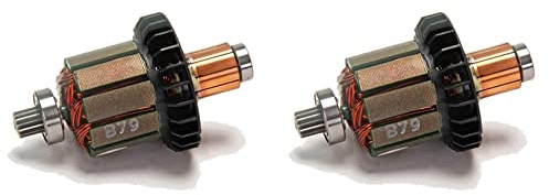 Luoilba 2X 619380-9 für DDF482 DHP482 DHP482RAE DHP482Z DDF482RME DHP482RME DDF482RFE DDF482Z Bohrer Schrauber Schraubendreher