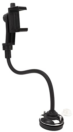 Kayak Phone Mount Holder, Universal 360 Degree Rotatable Flexible Long Arm Canoe Phone Bracket with Silicone Grip for Boats and Kayaks Compatible with 2.0-3.9in Devices