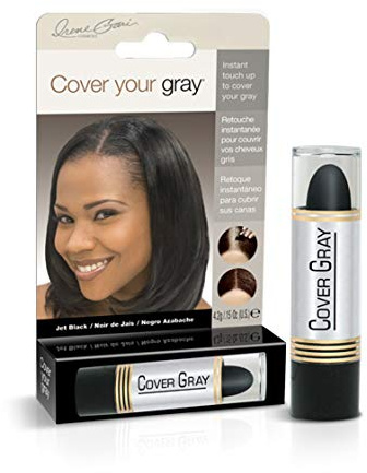 Cover Your Gray Lipstick, Jet Black