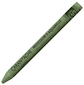 CREATIVE ART MATERIALS Caran D'ache Neocolor II Crayon - Dark Green (7500.229)