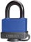ABUS Messing-Vorhängeschloss Aqua Safe 70IB/45 - wetterfest - Edelstahlbügel für extra Korrosionsschutz - Kunststoffummantelung - ABUS-Sicherheitslevel 5