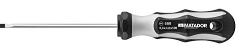 MATADOR Elektriker-Schraubendreher (Schlitz), 4,0 x 100 mm, 0660 0840