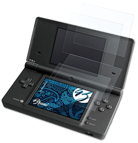Bruni Schutzfolie kompatibel mit Nintendo DSi Folie, glasklare Displayschutzfolie (2er Set)