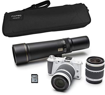 KODAK Pixpro - Appareil Photo Numérique Hybride - S1 Blanc