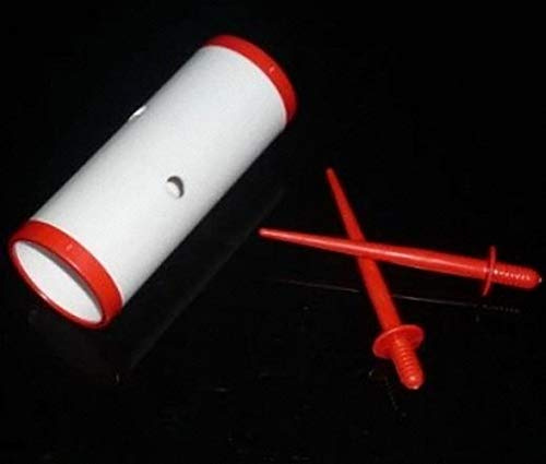 Ballon-Illusion (Spikes Thru Ballon, weiß) – Nahaufnahme Magie