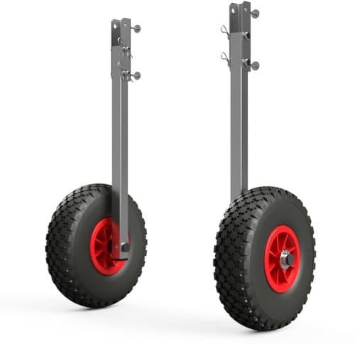SUPROD Heckräder Slipräder Schlauchbooträder Transporträder klappbar Edelstahl ET260