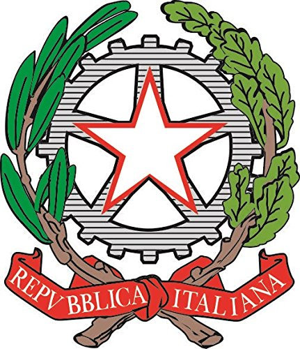 U24 Aufkleber Italien Wappen Autoaufkleber Sticker Konturschnitt