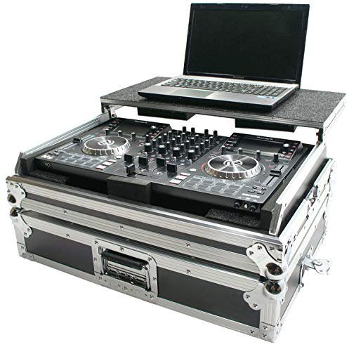 Harmony DJ HCNVLT Flight Ready Glide Laptop Stand Road DJ Case fits Numark NV