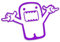 Decus DOMO KUN ALOA XL 1003 (violett) // Sticker OEM JDM Style Aufkleber