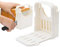 HYAM Bread Slicer, Adjustable Bread/Roast/Loaf Slicer Cutter,Folding Bread Toast Slicer Bagel Loaf Slicer Sandwich Maker Toast Slicing Machine with 5 Slice Thicknesses