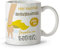 LolaPix Taza Abuela. Regalos Personalizados con Nombre y Texto. Tazas con Frases Originales. Capa Amarilla