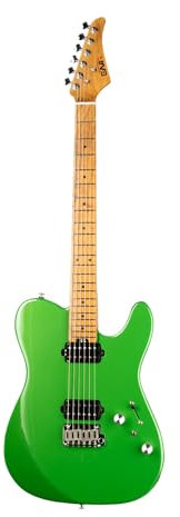 EART Guitars T-380 Modern Humbucker Pickups Double Coil Split Two Point Tremolo Bridge Solid Body E-Gitarren