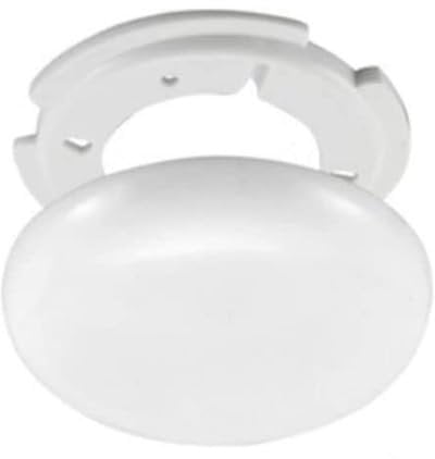 10 Stück Abzweigdose weiß Elektroinstallation Verteilerdose flach Lampenbaldachin Verteilerbaldachin Verteilerdose aufputz Baldachin weiß Deckendose Deckenrosette ultraflach Ø13cm x 1,5 cm (10x 130mm)