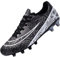 Csgkag Fußballschuhe Herren Trainingsschuhe Professionelle Stollen Spikes Cleats Jungen Kunstrasen Fussballschuhe Outdoor Sport Football Schuhe,Schwarz,EU45