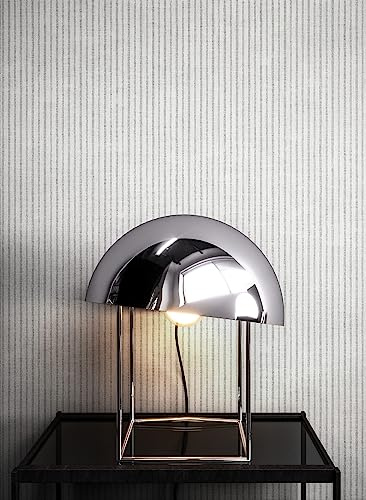 Newroom Vliestapete Grau Streifen Modern Wohnzimmer Tapete Flur