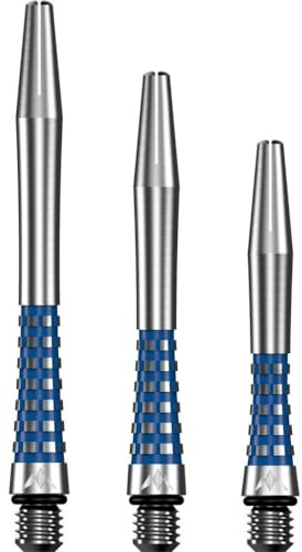 Mission Darts Atom 13 Aliminium Dartschäfte in mehreren Längen erhältlich (Blau, Tweenie)