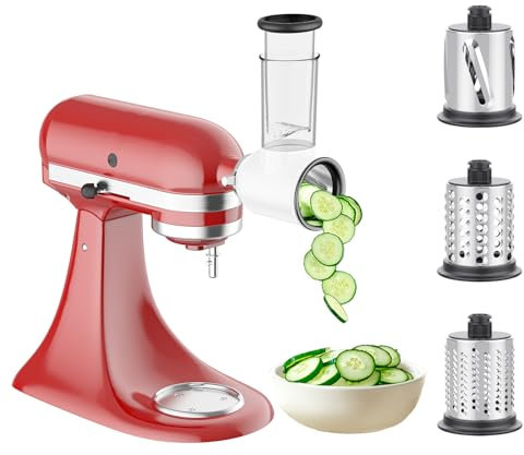 Accesorios para trituradora KitchenAid, rallador de queso para Kitchenaid, máquina de ensalada, cortador de alimentos InnoMoon