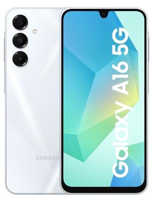 Samsung Galaxy A16 5G Smartphone ohne Vertrag, Handy mit Android, 50-MP-Hauptkamera, 16,91 cm / 6,7 Display, 128 GB, 4GB RAM, Light Gray, 2,5 Jahre Herstellergarantie [Exklusiv bei Amazon]