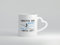 Genitiv ins Wasser, weil es Dativ ist | Mensch | Wasser - Herzhenkel Tasse - Kaffeetasse/Geschenk/Familie