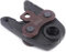 Ganasce a pressa, profilo TH, 26 mm, ganasce a pressione, apertura 41 mm, pinza a pressa, pinza a pressatura, zincata, per tubi compositi, alluminio e plastica