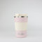 cribstar Personalised Engraved Insulated Travel Mug | Stainless Steel Tumbler | Double-Walled Tea/Coffee Cup | Leak-Proof & Reusable | Keeps Drinks Hot 12h / Cold 24h | Thermal Mug (Dusty Pink, 380ml)