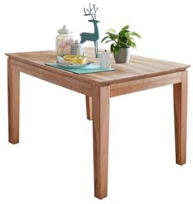 Woodroom Esstisch Paarl 140x90 ausziehbar auf 200 cm Massivholz Kernbuche geölt Ausziehtisch mit Butterfly-Auszug Holz Esstisch für 6–8 Personen Stabil und modern