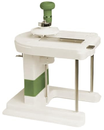 Kohl Slicer Chopper - Einstellbare Edelstahl-Gemüseschneiderwerkzeug, Safe Food Prep Mandoline | Abnehmbare rotierende Zerreißklinge, rutschfeste Handschutzvorrichtung, Reinigungssalatzubehör