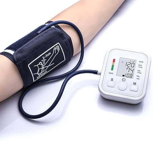 Digital Blood Pressure Monitor BIHS Approved, Clinically Validated, Comfort Automatic Upper Arm Blood Pressure Monitor with Irregular Heartbeat & Pulse Rate Detection, Home Use Cuff for Diabetics use