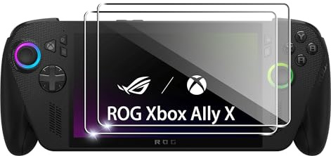 zZjoOoj 2 Stück Schutzfolie für ROG Xbox Ally/ROG Xbox Ally X für Panzerglas, Frei von Kratzern, 9H Härte, HD Displayschutzfolie, 0.26mm Ultra-klar, Ultrabeständig