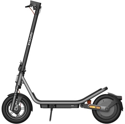 Xiaomi Elektroroller 6, zugelassen für öffentliche Straßen, 30,5 cm (12 Zoll) Reifen (Luft) mit Kamera, Akku 360 WH, 45 km Reichweite, 400 W Motor, Federung, Blinker, IPX4, LED-Display