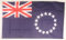Buddel-Bini Flagge Fahne ca. 90x150 cm : Cook Inseln Nationalflagge Nationalfahne