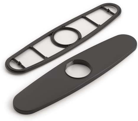 Moen 141002BL Escutcheon Plate, Matte Black