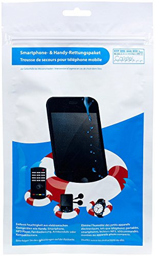 PEARL Handy entfeuchten: Tablet- & Smartphone-Rettungspaket zur Soforthilfe bei Wasserschaden (Smartphone Trockner, Smartphone Rettung, wasserdichte Taschen)