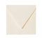 50 Quadratische Briefumschläge 15,5 x 15,5 cm 155 x 155 mm Zart Creme Verschluss: feuchtklebend Grammatur: 120 g/m²