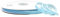 Creativery Samtband 10mm x 10m Rolle - Farbauswahl in 3/6/10/16/22/25/50mm - farbecht & waschbar - Schleifenband zum Nähen - Geschenkband zum Verpacken Dekorieren Basteln - Hellblau 308