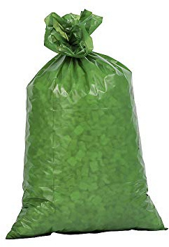 PREMIUM - Abfallsäcke 70L | 60my | 575x1000mm | 25 Stück/Rolle | grün, Mülltüten, Müllsack, Müllbeutel, Abfallbeutel-sack