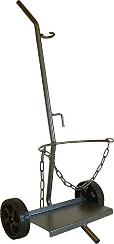 Chariot porte-bouteille ou désherbage thermique Mermier Lemarchand, chariot utilitaire, chariot de désherbage thermique, acier, gris