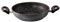STONELINE Made in Germany Servierpfanne 28 cm Antihaft Pfanne Hoher Rand zum fettfrei Braten, Antihaftbeschichtet mit echten Steinpartikeln, Induktionspfanne für alle Herdarten und Backofen, Schwarz