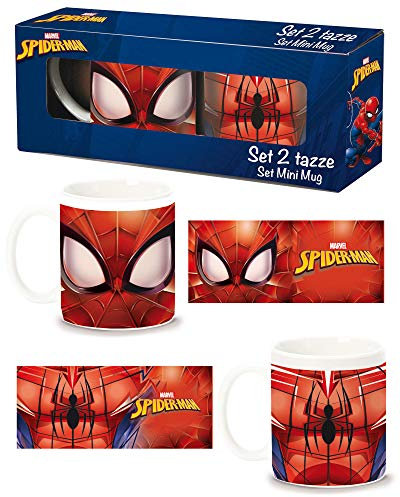 empireposter Spiderman - Tassen-Set - Fanartikel - Grösse ca. 8x8,5cm