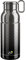 Elite Unisex – Erwachsene Mia INOX Trinkflasche, Schwarz,Silber, 650 ml