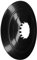 cyclingcolors flasque de Roue arrière vélo 40mm 135mm Protection Projection Graisse Chaine dérailleur Cassette Cycle Ville VTT Route, Noir
