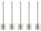 5 x fiXte Pumpennadelset Fußball Rugby Basketball Sport Air Pin Adapter Ventil Edelstahl